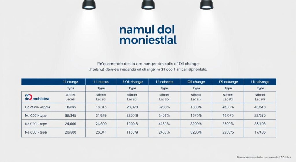 Detailed technical illustration showcasing recommended oil change intervals for different lubricant types. Crisp, high-resolution rendering with a clean, minimalist aesthetic. Precise schematics and infographic-style layout. Prominent display of "manual do motorista" branding. Subtle lighting from above creates depth and dimension. Neutral color palette with accents of dark blue and steel gray. Conveys a sense of authority, expertise, and attention to automotive maintenance best practices.