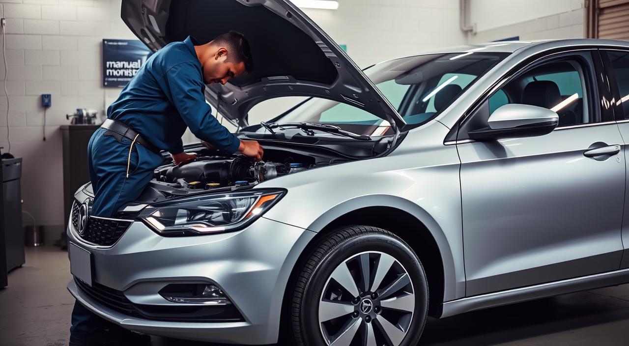 Manutenção preventiva de carro